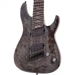 Электрогитара Schecter Guitar Research Omen Elite-8 MS, угольный - фото 5