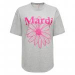 Футболка унисекс Mardi Mercredi, Белый/Розовый - фото 15