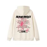 JEANSWEST CLUB Толстовка унисекс, Белый черный - фото 21