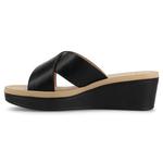 Платформенные сандалии на танкетке Biara Journee, black - фото 4