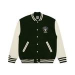 By *A Bathing APE Logo Baseball Jacket Aape, зеленый - фото