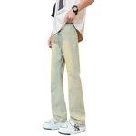 Джинсы унисекс FUERZA, желтый - фото