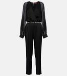 Однобортный комбинезон Max Mara, Nero - фото