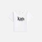 Топ Kith Baby Classic Mott Tee, белый - фото