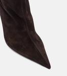 Ботфорты Jessica 105 из замши Paris Texas, Ebano - фото 5