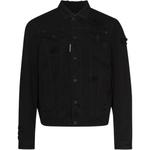 DSQUARED 2 Джинсовая куртка мужская черная, Black - фото