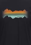 Футболка Smartwool MTN HRZN S/S GRPH , Black - фото 3