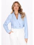 Блейзер faina, светло-синий - фото 3