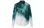 Рубашка мужская Louis Vuitton, зеленый - фото