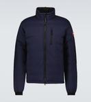 Пуховик Lodge Canada Goose, синий - фото