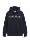 Толстовка с капюшоном Sweatshirt GANT, темно-синий - фото 5