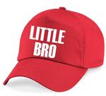 Бейсбольная кепка Little Bro 60 SECOND MAKEOVER, красный - фото