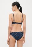 Топ бикини Tory Burch PRINTED UNDERWIRE, Blue/Dark Blue - фото 3