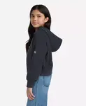 Детская YPB NeoKNIT худи на молнии Abercrombie Kids, черный - фото 2