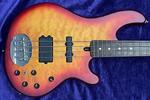 Басс гитара Lakland Skyline 44-02 Deluxe, Satin Cherry Burst w/ Roasted Maple / Rosewood - фото