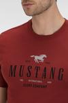 Футболка MUSTANG, Bordeaux - фото 4