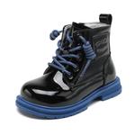 Детские" Ботинки Детские Satchi, черный/синий - фото 14