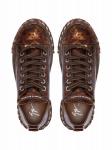 Giuseppe Zanotti кеды Blabber, коричневый - фото 4