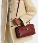 Симметрия 26 кожаная сумка через плечо Savette, Wine - фото 2