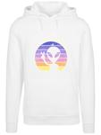 Толстовка F4NT4STIC Alien Peace Sunset, White - фото