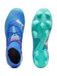 Футбольные бутсы PUMA Future 7 Ultimate, цвет Blue/Turquoise - фото 3
