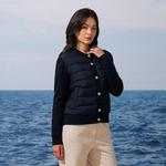 Женская пуховая куртка NAUTICA, темно-синий 4nv - фото 9