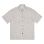 Рубашка Dries Van Noten Cass Shirt 'Light Grey', серый - фото