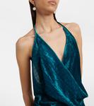 Асимметричное платье миди Petar Petrov, Peacook - фото 4