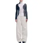 Pleated High neck Blouse ISSEY MIYAKE, белый - фото 2