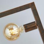 Торшер 30x160x15 см, коричневый - фото 3