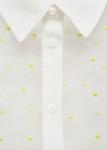 Блуза MANGO Dacy, цвет White/Off white - фото 4