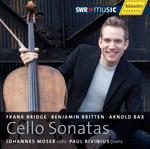 CD диск Bridge / Bax / Britten / Moser / Rivinius: Cello Sonatas - фото