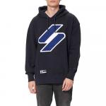 Худи Superdry Code Logo CHE OS, синий - фото