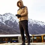 Пуховик мужской Jeep, темно-синий - фото 7