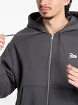 Худи на молнии Patta, серый - фото 4