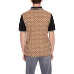 Мужской фирменный поло Outlet бежевый Coach, хаки - фото 3