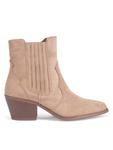 Ботильоны на блочном каблуке JENNY, бежевый - фото