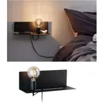 Настенный светильник LED Devera E27 E27 Paulmann, черный - фото 2