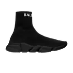 Кроссовки Balenciaga Speed Trainer 'Triple Black', черный - фото