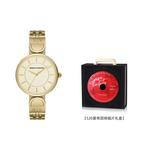 ARMANI EXCHANGE Часы AE Quartz Movement Gold Dial Women's Watch - фото 8