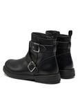 Высокие сапоги Geox Jr Eclair J469QX 000BU C9999 D, черный - фото 3