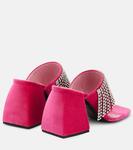 Кожаные сандалии Bulla Preston Nodaleto, Pink Basooka Velvet - фото 3