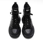 Ботинки мужские черные Slnu★3 - фото 4