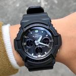 Мужские черные часы GAS-100B-1A CASIO - фото 6