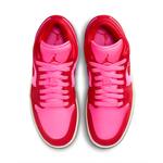 Кроссовки (WMNS) Air Jordan 1 Low 'Pink Blast', красный - фото 3