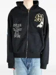 Худи на молнии AMIRI, черный - фото 2