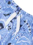 Шорты-бермуды с принтом пейсли Etro Kids, синий - фото 4
