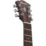 Акустически-электрическая гитара Ibanez AE100 Grand Auditorium Dark Tide Blue Flat - фото 3