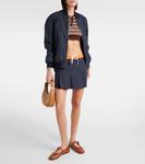 Кожаные балетки Miu Miu, Cognac - фото 2