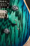 Электрогитара PRS Limited Edition SE Exotic Custom 24 - Лэйк Блю с футляром - фото 11